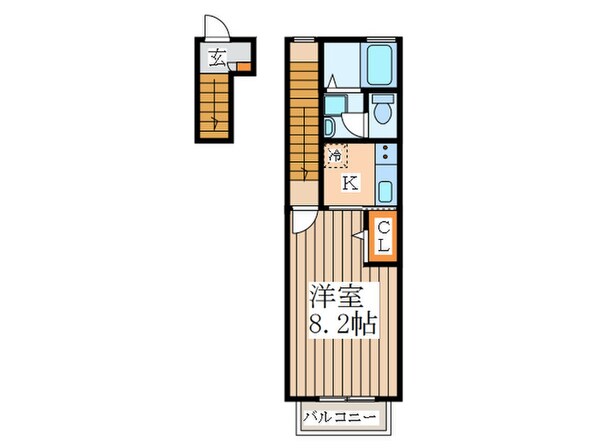 カ－サコリ－ナの物件間取画像